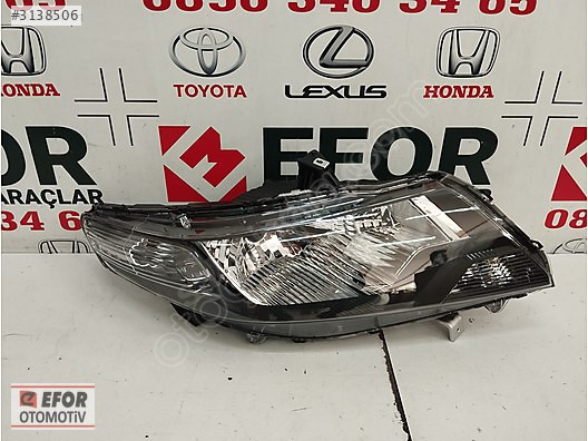 HONDA CİTY SIFIR FAR SAĞ 09-12 OEM NO: 33100-TMO-H01
