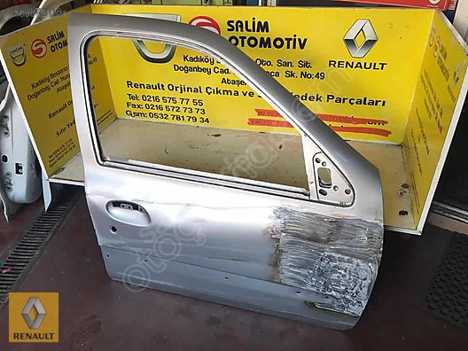 RENAULT CLIO 2 ÇIKMA ORJİNAL SAĞ ÖN KAPI VE DİĞER PARÇALARI