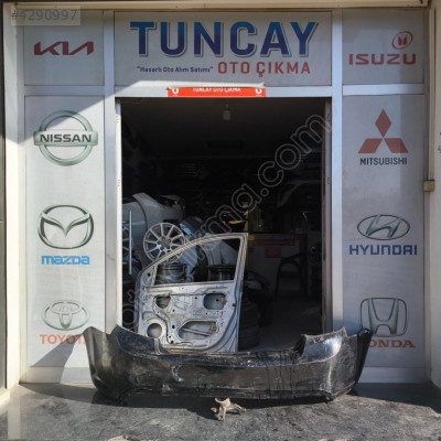 KİA RİO ARKA TAMPON 2006-2011 ÇIKMA PARÇA ORJİNAL