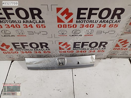 HONDA JAZZ ORJİNAL ÇIKMA BAGAJ KAPAK KAPLAMA