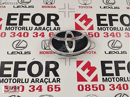 TOYOTA COROLLA SIFIR ORJ PANJUR AMBLEMİ 02-06 OEM NO:75311-1E100