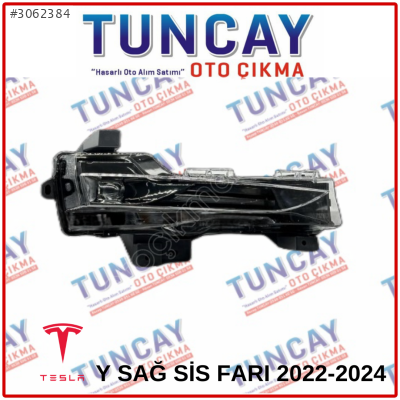 TESLA Y SAĞ SİS FARI 2022-2024 YEDEK PARÇA
