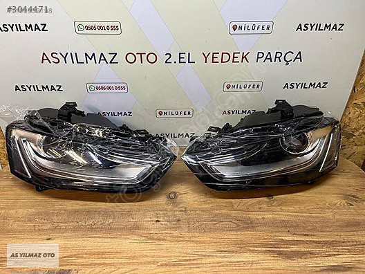 AUDİ A4 SAĞ VE SOL TAKIM FAR SIFIR 8K0941044C / 8K0941043C