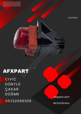 FD6 Civic Dörtlü Çakar Düğme Flaşör 2006-2011  33510-SNA-003