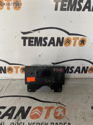 PEUGEOT 206 ÖN BİLGİ EKRANI ÇIKMA ORJİNAL TEMSAN OTO