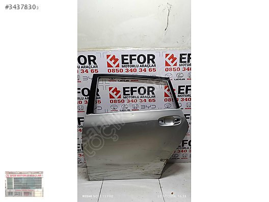 TOYOTA VERSO SOL ARKA KAPI ÇIKMA ORJİNAL YEDEK PARÇA 12-18
