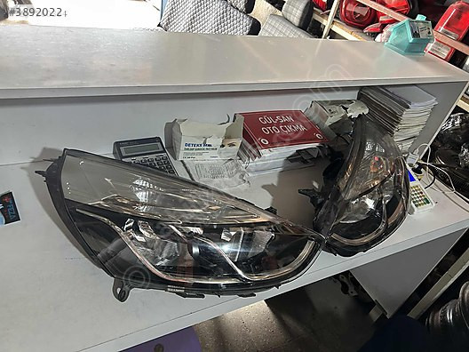 Clio 4 sağ sol far ÇIKMA ORJİNAL