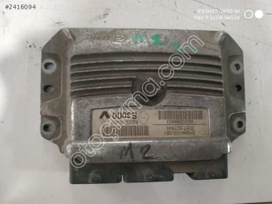 RENAULT MEGANE 2 BENZİNLİ MOTOR BEYNİ