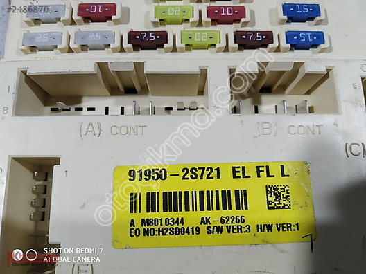 HYUDAİ İX35 SİGORTA KUTUSU