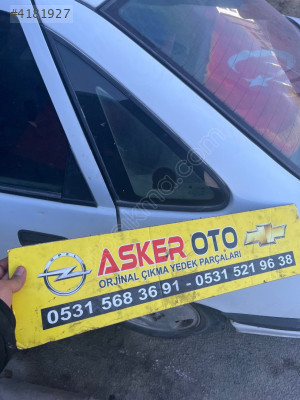 VECTRA A SOL ARKA KELEBEK CAMI