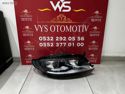 2012-2015 Volkswagen Passat CC Xenon Ledsiz Sağ Ön Far 3C8941040