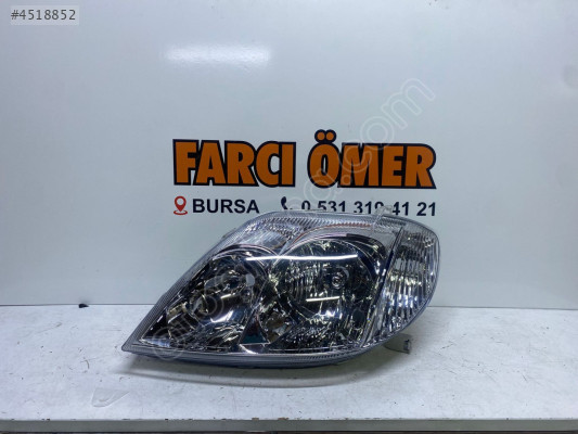 TOYOTA COROLLA SOL ÖN FAR SIFIR 2002-2006