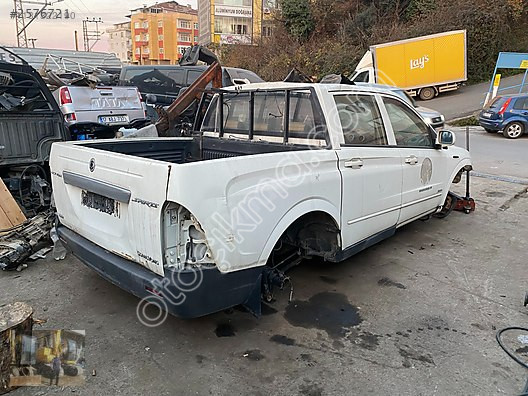 SSANGYONG ACTYON SPORT ARKA KASA