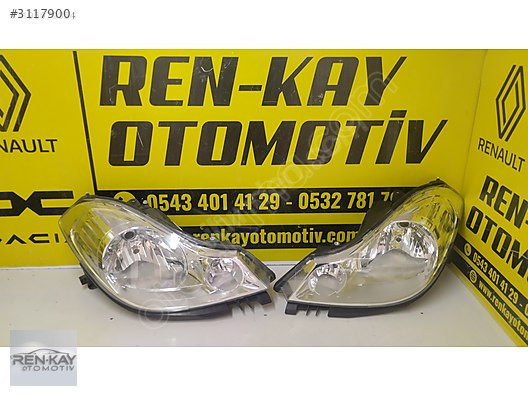 RENAULT SYMBOL THALİA KASA SAĞ SOL FAR SIFIR RENKAY OTO KOCAELİ