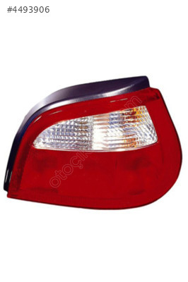 Renault Megane 1 Stop Lambası Sağ Hatchback 4 Kapı Kırmızı/Beyaz
