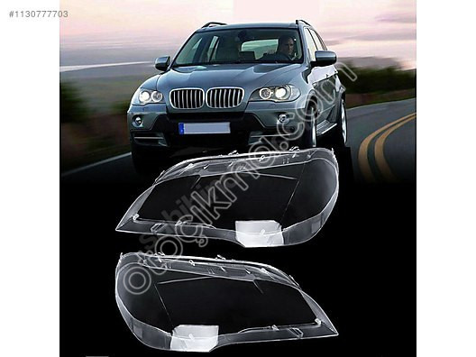 BMW X5 Modeli için Orijinal Sağ Far Camı