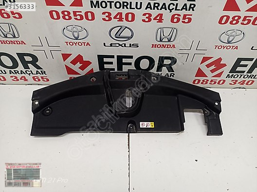 TOYOTA COROLLA HYBRİD PANEL ÜST PLASTİĞİ ÇIKMA ORİJİNAL2010-2023