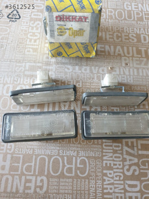 Fiat tempra tipo plaka lambası sifir orjinal 7569554
