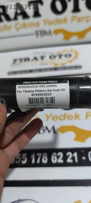 8T0955101D ORJ ÇIKMA FAR YIKAMA MOTORU SOL AUDİ A5 8T0955101D