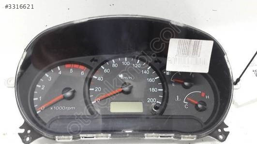 Hyundai Accent Admire Dizel Km Saati Gösterge Paneli Kadran Orj.