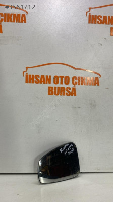 Renault fluence sol ayna camı rezistanslı orijinal çıkma