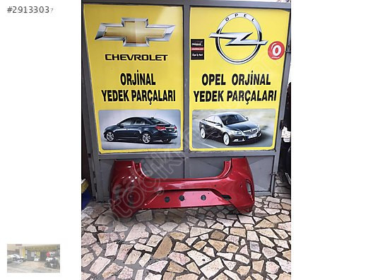 Opel corsa f çıkma arka tampon ORJİNAL OTO OPEL