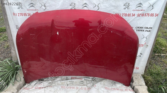 PEUGEOT 2008 MOTOR KAPUTU ORJİNAL ÇIKMA YEDEK PARÇA