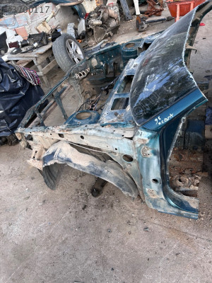 1996 accent sol şasi kesme