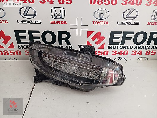 HONDA CİVİC SAĞ FAR ORJİNAL ÇIKMA YEDEK PARÇA 16-21