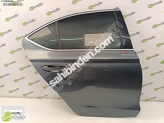 2020 - 2022 Skoda Octavia Sag Arka Kapı 5E6833052
