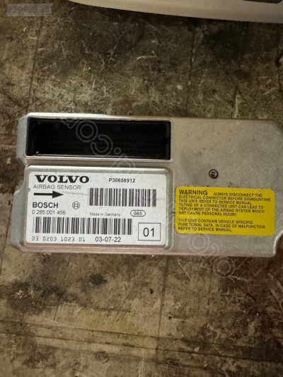 Volvo s60 çıkma airbag beyni 0285 001 456