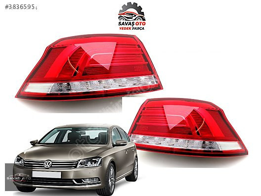 PASSAT B7 ARKA STOP LAMBASI SAĞ SOL AMPULLÜ 2011-2015 / ADET FYT