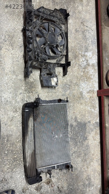 2010-2016 RENAULT FLUENCE RADYATÖR SETİ ÖN PANEL ORJ ÇIKMA