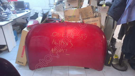 OPEL CORSA F KAPUT KIRMIZI ÇIKMA ORJİNAL YEDEK PARÇA