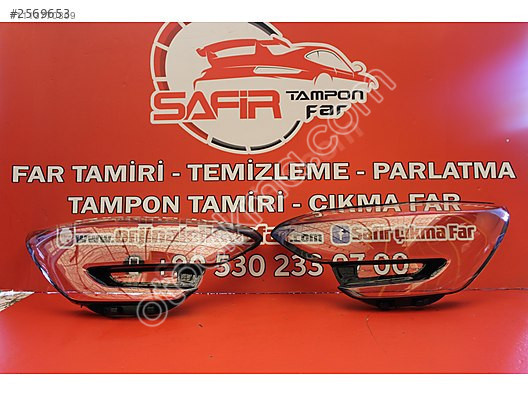 RENAULT MEGANE 4 SIFIR ORJİNAL FAR CAMI TAKIMI