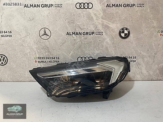 AUDİ A1 SOL FAR ORJİNAL