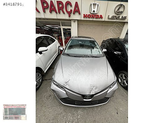 TOYOTA COROLLA MOTOR KAPUTU ORJİNAL YEDEK PARÇA