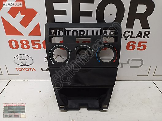 TOYOTA COROLLA KLİMA PANELİ ÇIKMA ORİJİNAL PARÇA 2002-2007