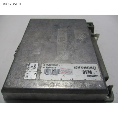 Renault 19 1.7 Motor Beyni S100811102D HOM7700731802 7700859511