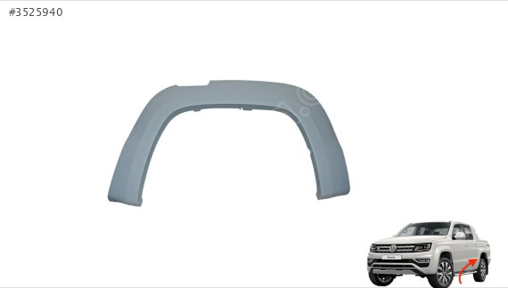 2HH853818 VW AMAROK 2010-2017 SAĞ ARKA DODİK .