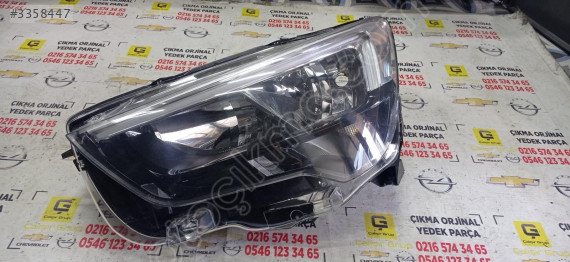 OPEL COMBO E SOL ÖN LED FAR ÇIKMA SÖKME YEDEK PARÇA