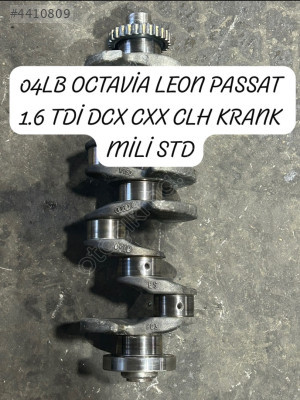 04LB OCTAVİA LEON PASSAT 1.6 TDİ DCX CXX CLH KRANK MİLİ STD