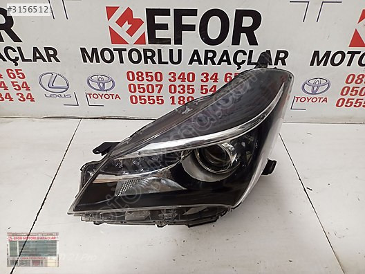 TOYOTA YARİS LEDLİ SOL FAR ÇIKMA ORİJİNAL PARÇA 2015-2017