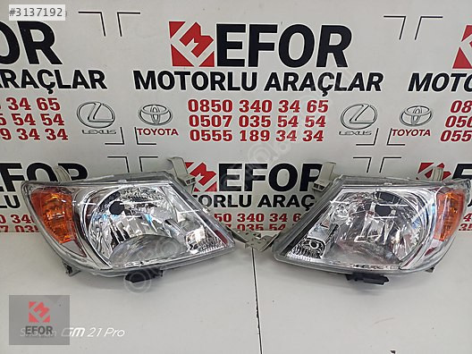 TOYOTA HİLUX SIFIR SAĞ FAR MAN 06-09 OEM NO: 81110-0K041