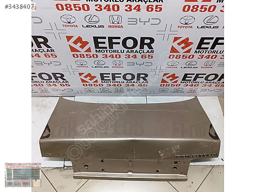 TOYOTA COROLLA AE101 ORJİNAL ÇIKMA BAGAJ KAPAK 93-98