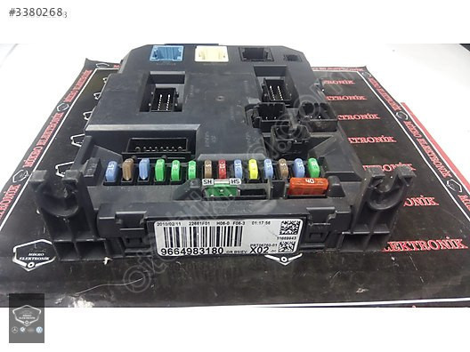 Peugeot 206 C3 BSI Beyni Sigorta Kutusu 9664983180