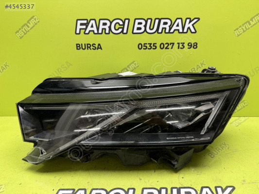 SKODA OCTAVİA FULL LED SOL FAR ORJİNAL 2020- 5E4941035