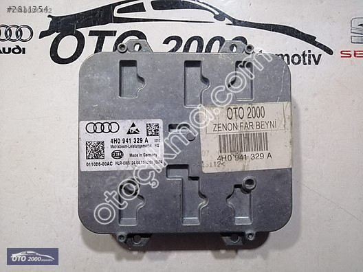 4H0941329A AUDİ A8 S8 2013-2017 XENON FAR BEYNİ