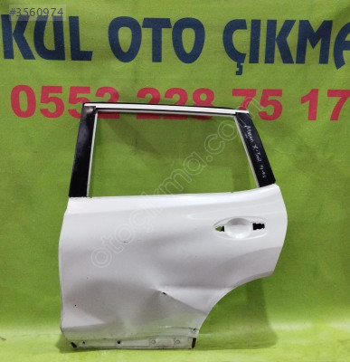 nissan x-trail sol arka kapı