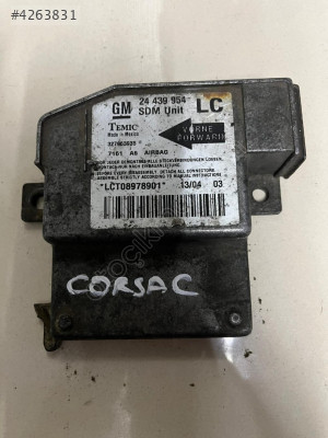 OPEL CORSA C AIRBAG BEYİN 24439954-LC